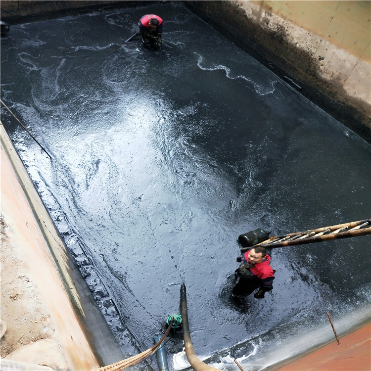 米脂废水池清理