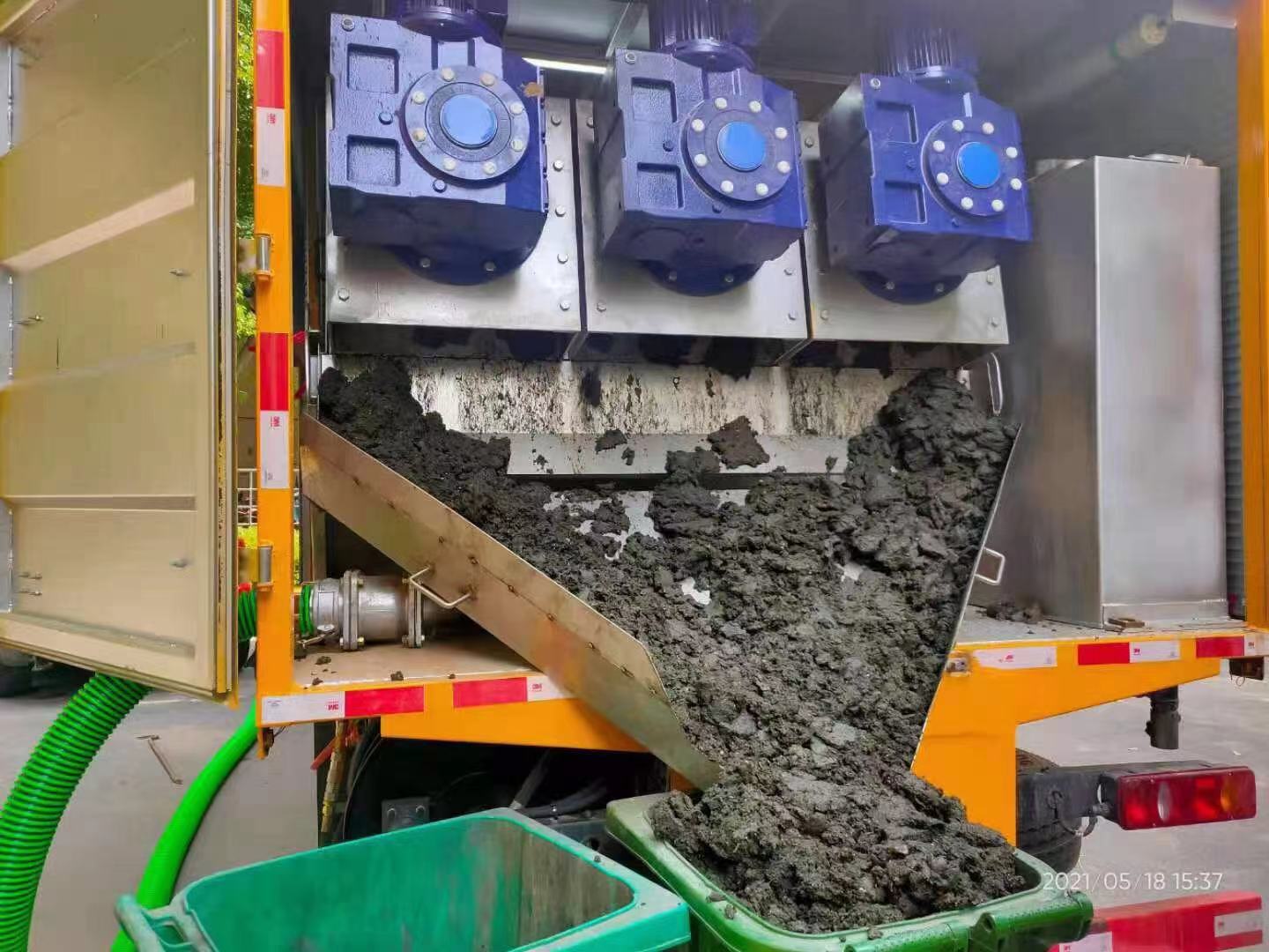 米脂化粪池清掏城市维护站-泥浆净化干湿分离处理